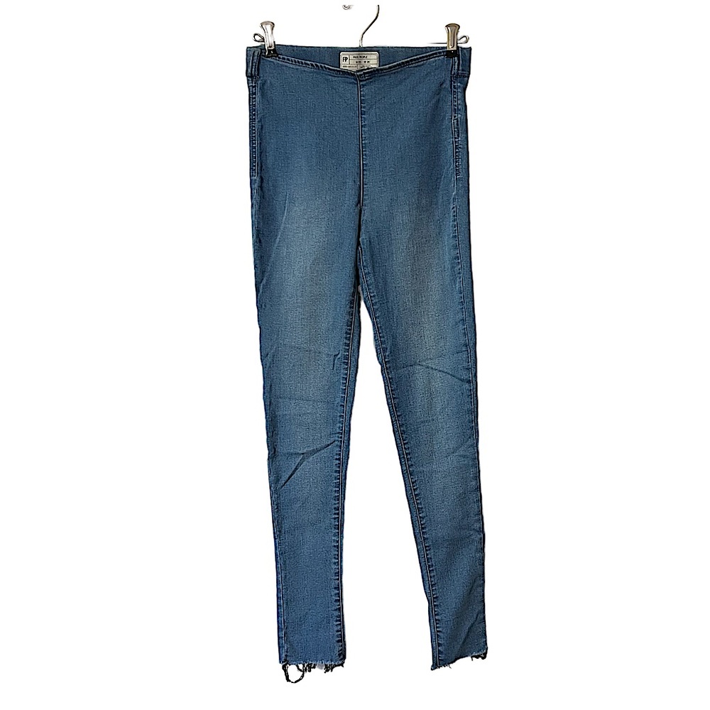 Free People High Waisted Pull on Skinny Jeans Size 26